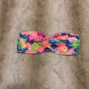 Victoria’s Secret Pink Lace Bandeau Bra - size small